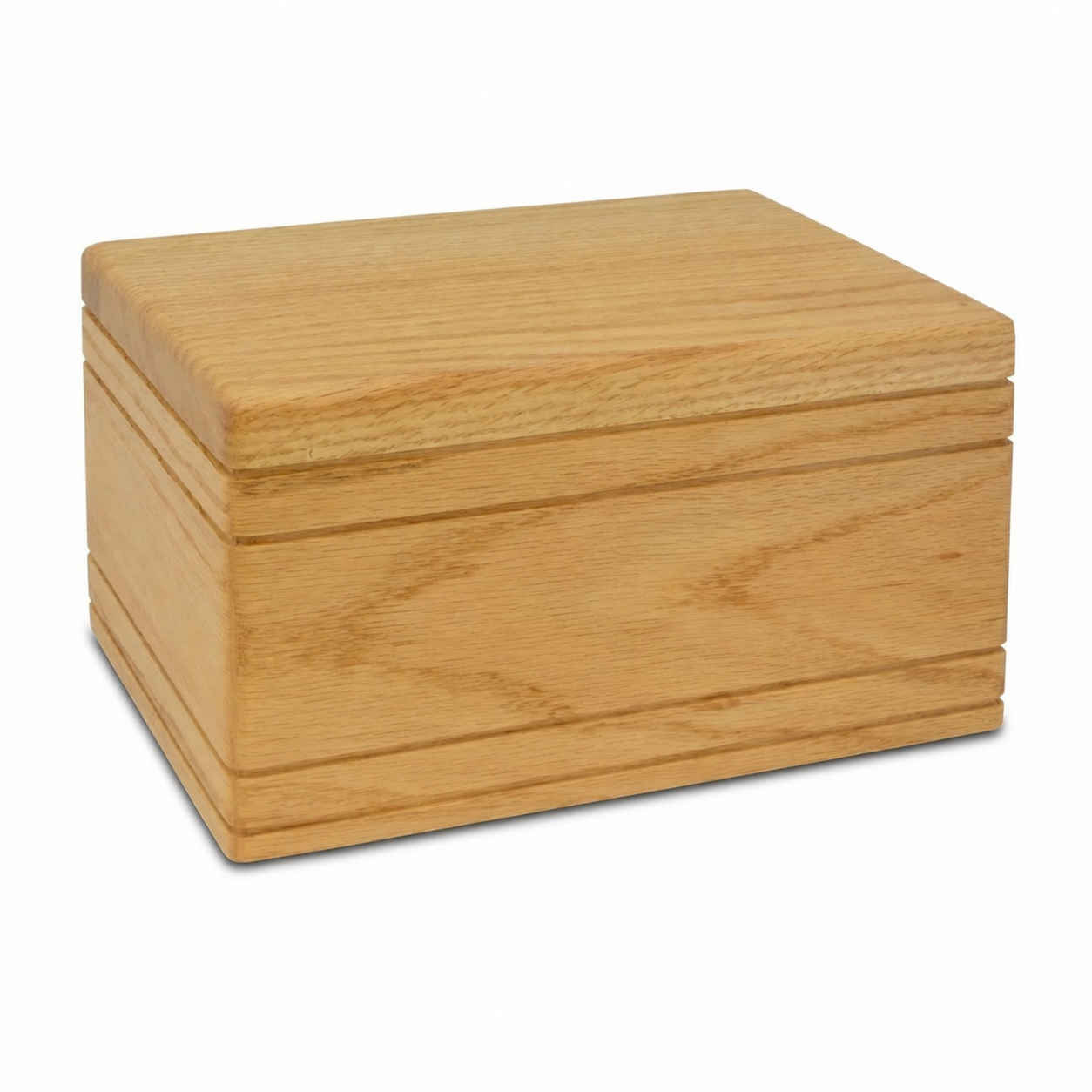 Natural Oak Keepsake Chest cremation urn