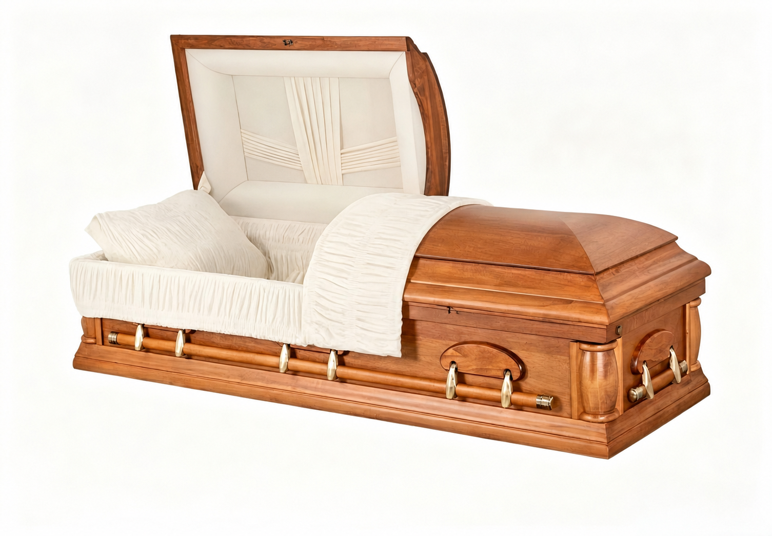Woodbridge Pecan wood casket